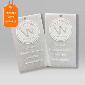 Frosted Swing Tags